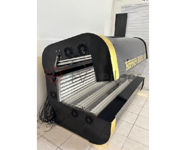 Foto de LOTE 91 - BEM MÓVEL - MÁQUINA DE BRONZEAMENTO HORIZONTAL - MARCA FERALY 