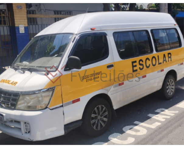 Foto de LOTE 99 - VEÍCULO I/JINBEI TOPIC L , ANO FABRICAÇÃO/MODELO 2012, COR BRANCA - GASOLINA 