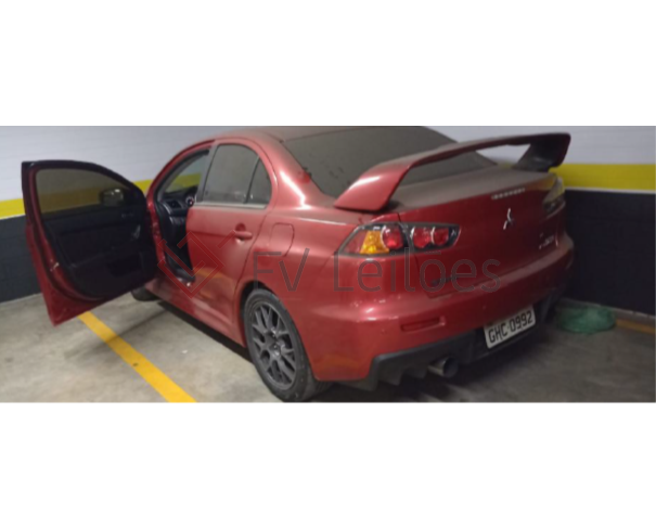 Foto de LOTE 57 - VEÍCULO - MITSUBISHI/LANCER EVOLUTION VERMELHO, ANO 2014/2015